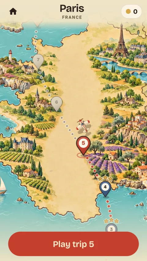 The world route map